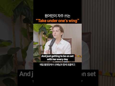 만능 영어표현 "Take under one's wing"
