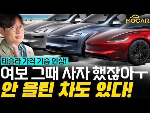 테슬라 가격 기습인상? 사장님 갑자기 왜 이러세요!