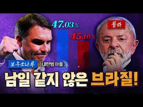 충격적인 브라질 대선! (윤석열의 아들이 대통령 당선?) [코너별 다시보기 - 1013]