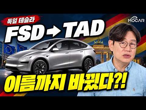 독일이 테슬라 FSD를 밀어주는 이유? 한국도 될 수 밖에 없는 이유!