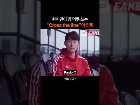 만능 영어표현 "Cross the line"