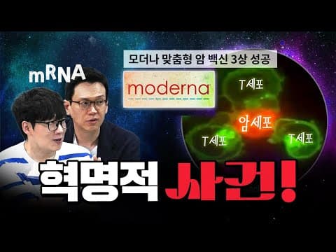 모더나 주가 폭등하게 한 암치료제! (가장 쉬운 설명) [코너별 다시보기 - 0824]