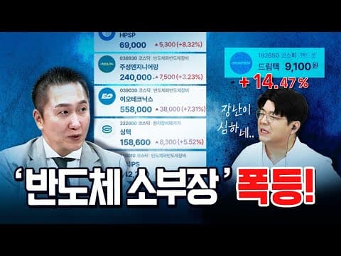 최욱이 5년 만에 매도하자 여지없이 폭등!  [코너별 다시보기 - 1001]