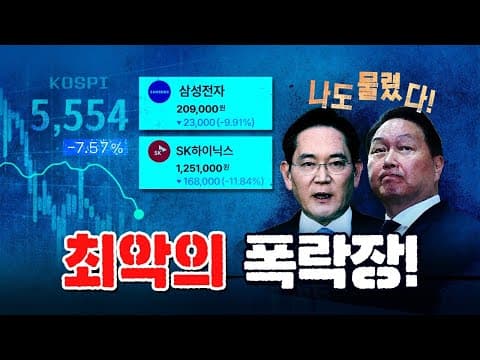 폭락의 이유! 언제 반등할까? [코너별 다시보기 - 1015]