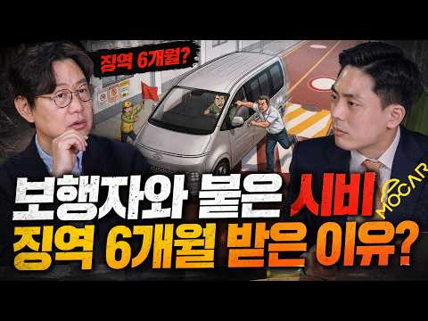 보행자가 손넣었는데 운전자가 징역 6개월? 이게 정말 공정한가?!