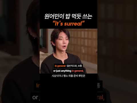 원어민이 밥 먹듯 쓰는 "It's surreal"