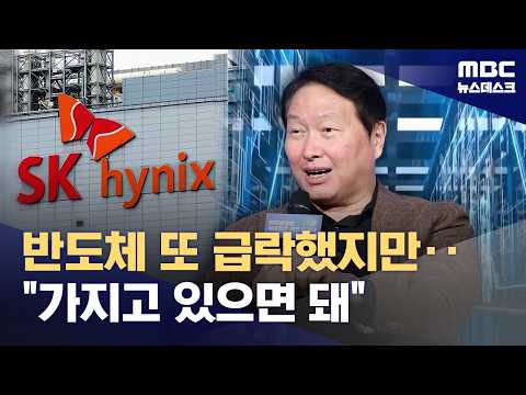 TSMC 놀라운 실적 냈지만, 반도체주 급락‥최태원 "갖고 있으면 돼" (2026.07.17/뉴스데스크/MBC)