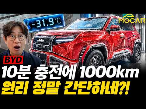 BYD 블레이드2 배터리 발표!...영하30도에도 5분에 충전? 가솔린보다 낫네!