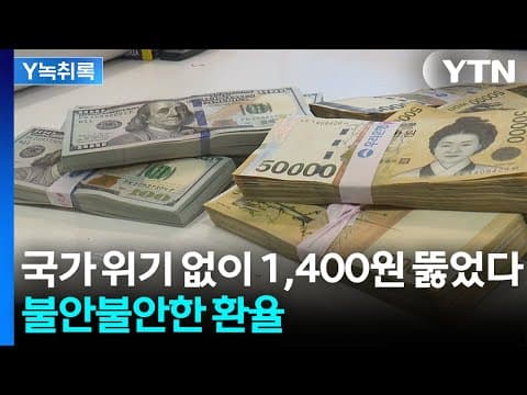 외환위기 수준 넘긴 환율..."내년에도 이어질 듯" [굿모닝경제] / YTN